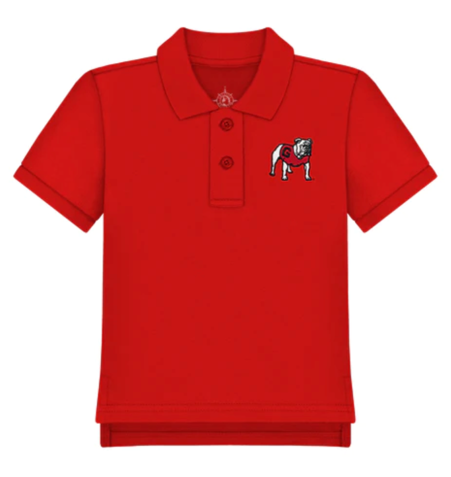 UGA Toddler Polo