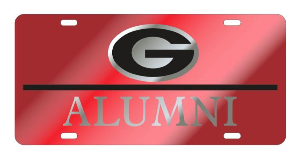 UGA "Alumni" Super G License Plate