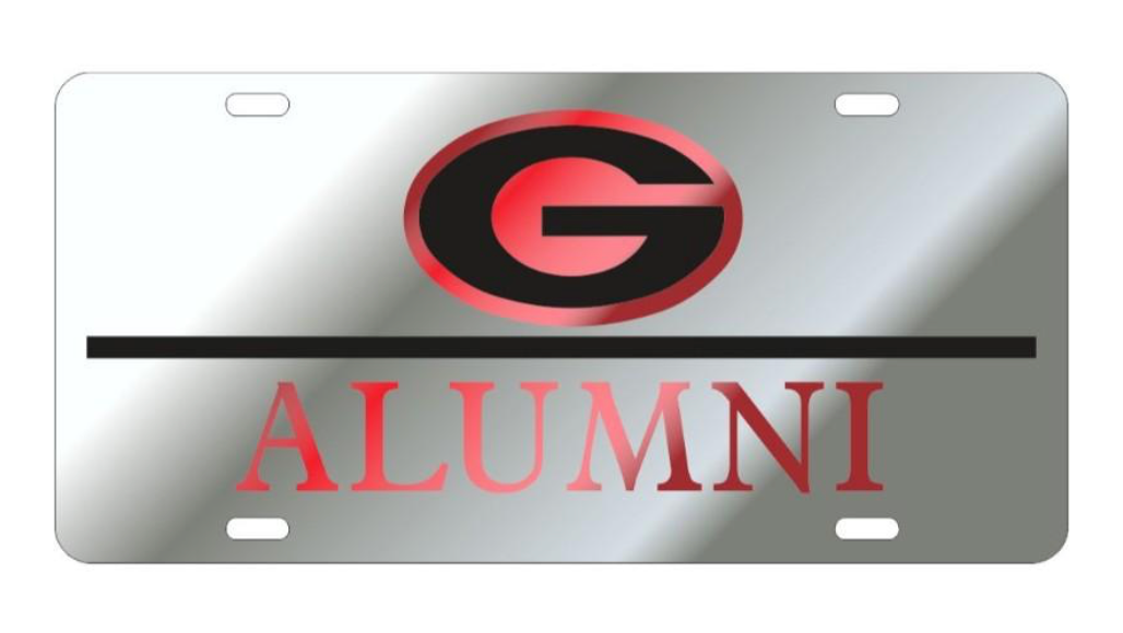 UGA "Alumni" Super G License Plate