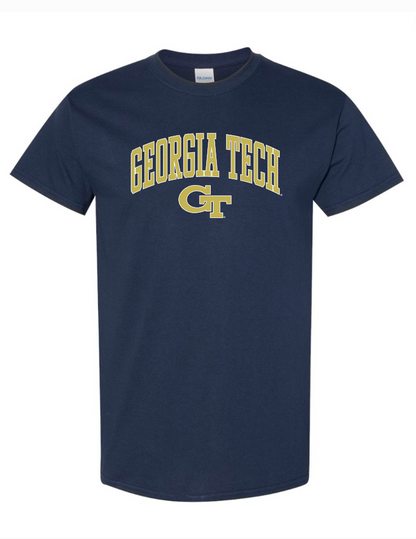 GA Tech Arch Georgia Tech T-Shirt Unisex