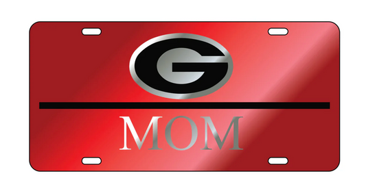 UGA License Plate Dad & Mom