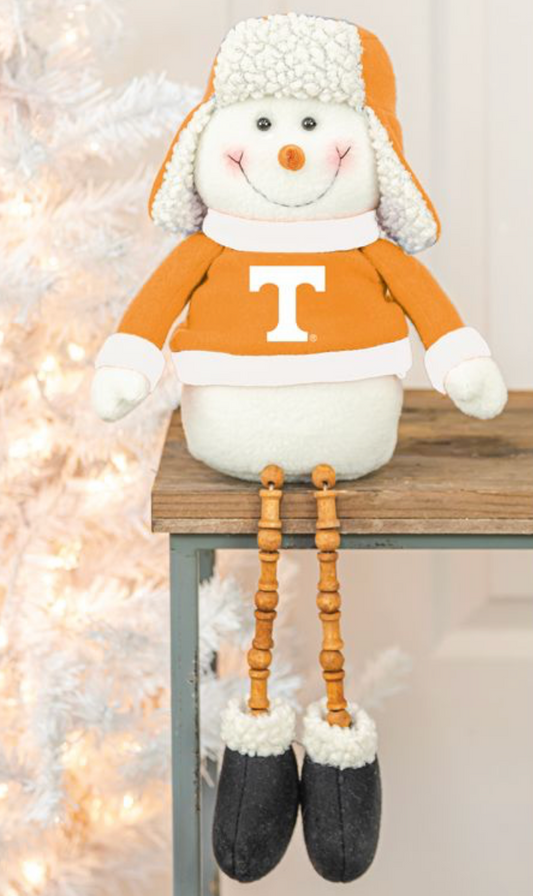 UTN Vols Snowman With Beaded Legs