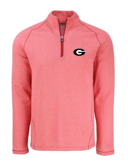 UGA Men's Cutter & Buck Half Zip Pullover