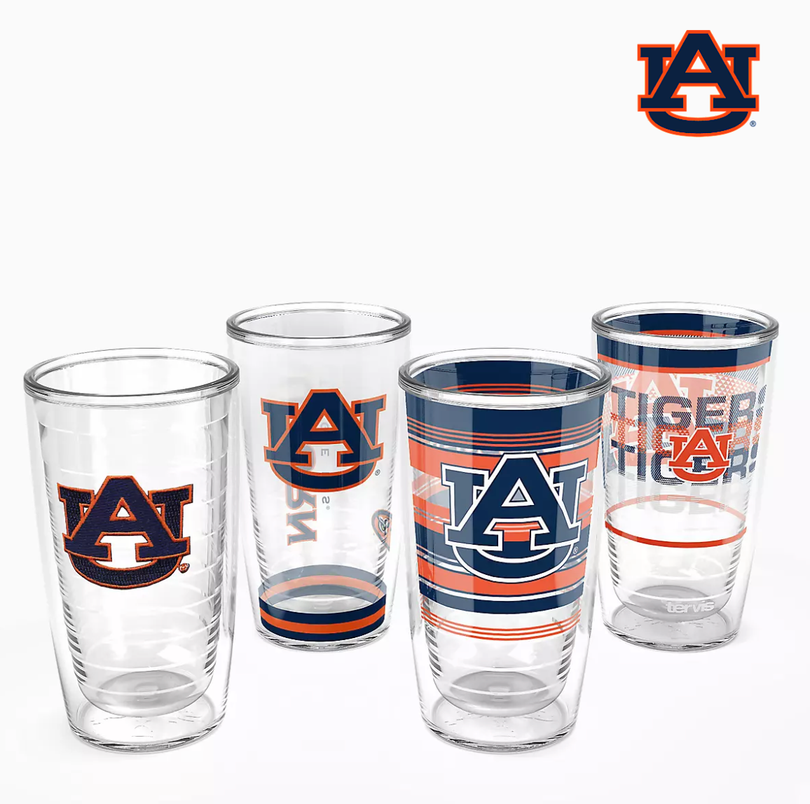 AUB 4-Pack Classic 16oz Tervis Tumblers
