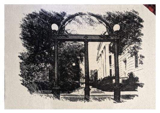 UGA Iconic Image "Arch" Blanket