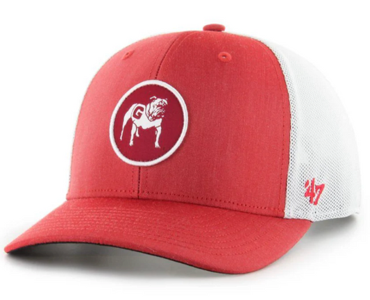 UGA '47 Brand Red Rock Dorado Trucker Hat