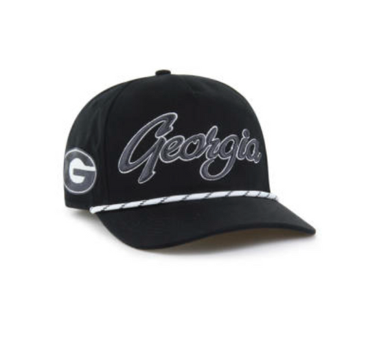 UGA '47 Brand BLACK OVERHAND SPECKLE HITCH HAT