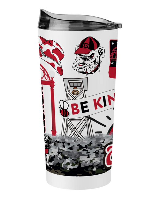 UGA Replay Power Coat Tumbler