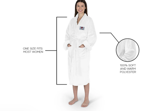 UGA Silk Touch Bath Robe