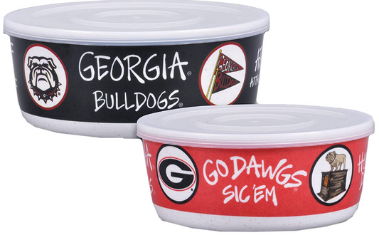 UGA Magnolia Lane Melamine Serving Bowl
