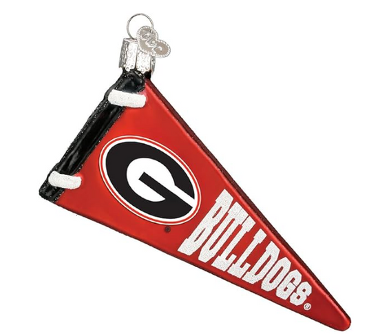 UGA Pennant Ornament