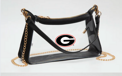UGA Gameday Stadium Clear Satchel Bag