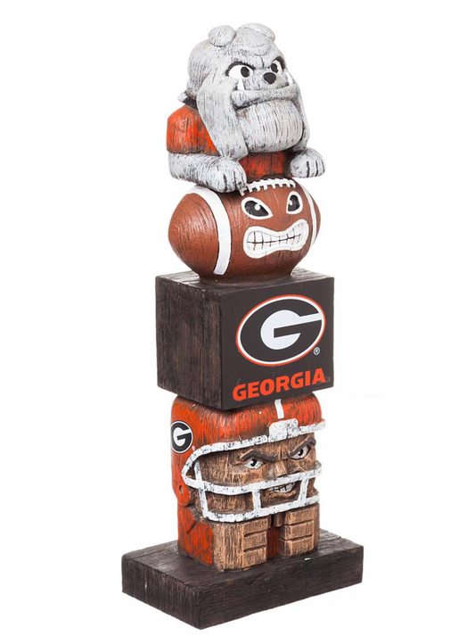 UGA Team Pride Totem Garden Statue( Indoor/Outdoor)