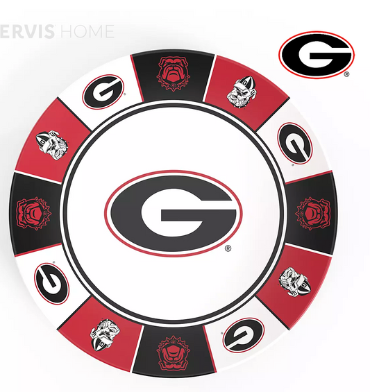 UGA Tervis Melamine Dinner Plate
