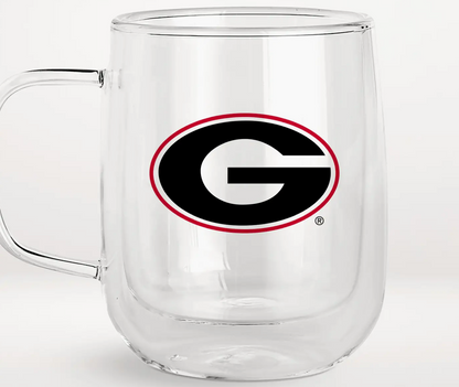 UGA Landmark Glass Mug