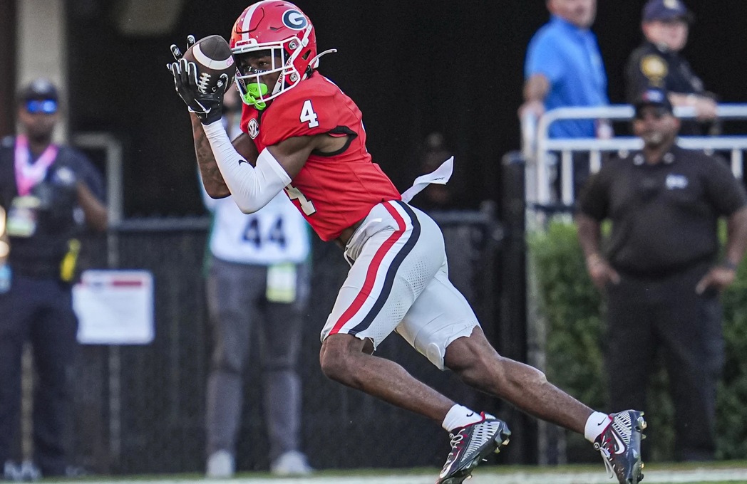 UGA Signed KJ Bolden #4 Action Photo