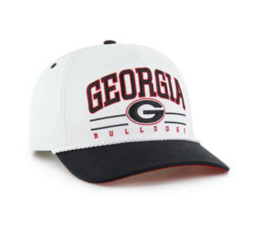 UGA '47 Brand White Roscoe Rope TT Hitch Hat