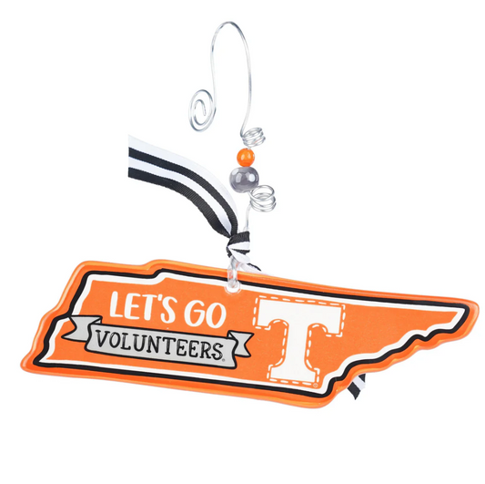 UTN Let's Go Tennessee Flat Ornament