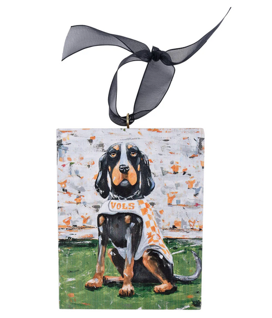 UTN Smokey Block Ornament