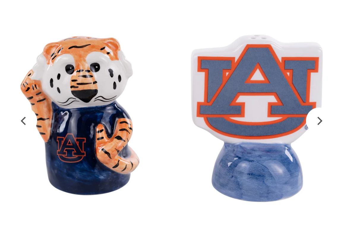 AUB Salt and Pepper Shakers