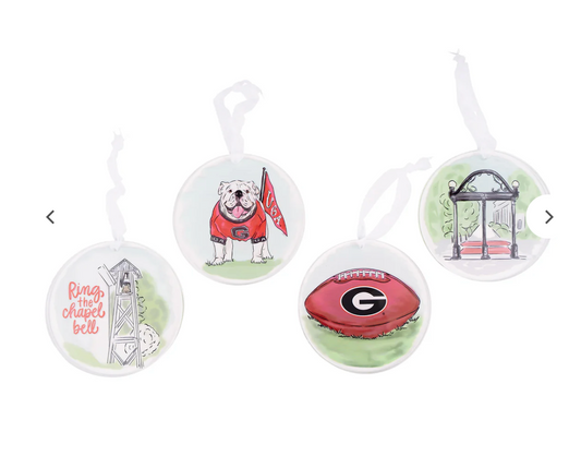 UGA Georgia Ornament Icon Set/4
