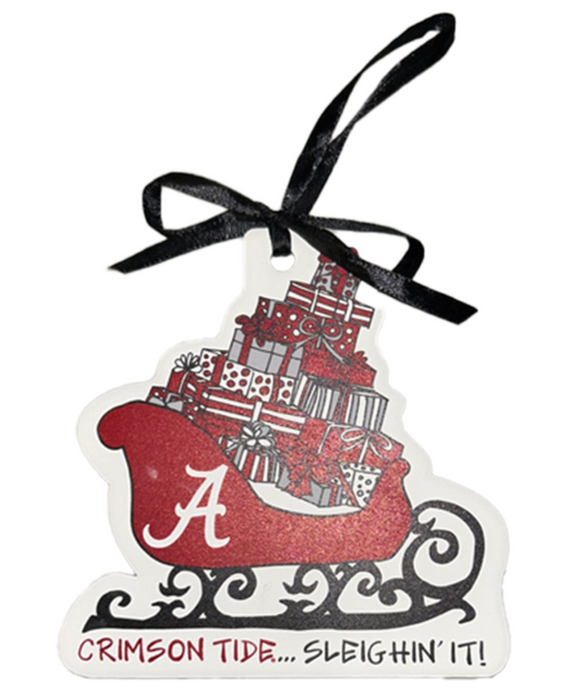 ALA Magnolia Lane Sleighin it Ornament