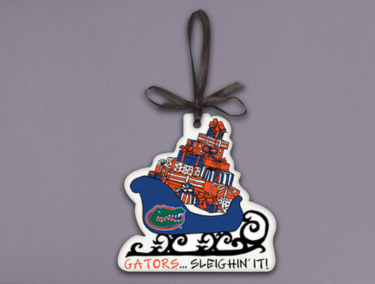 FLA Magnolia Lane Sleighin it Ornament