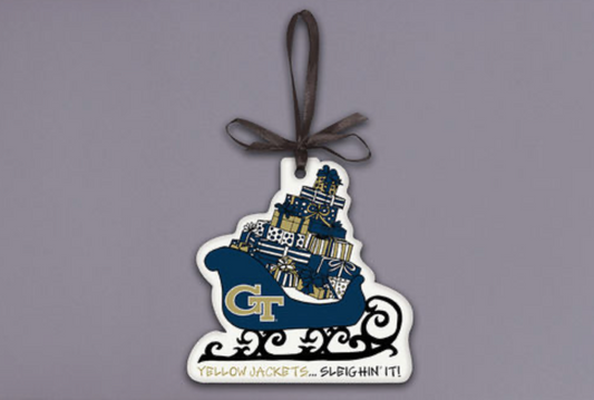 GTU Magnolia Lane Sleighin it Ornament