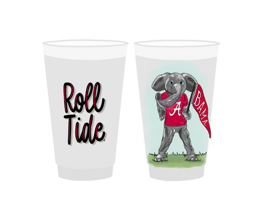 ALA Frosted Glory Haus Mascot Party Cup (8-Pack)