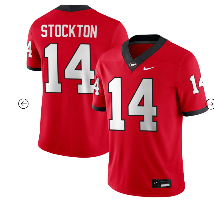UGA NIKE Gunner Stockton Football Jersey #14