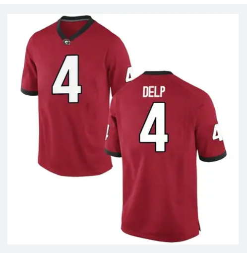 UGA Oscar Delp Football Jersey (#4)
