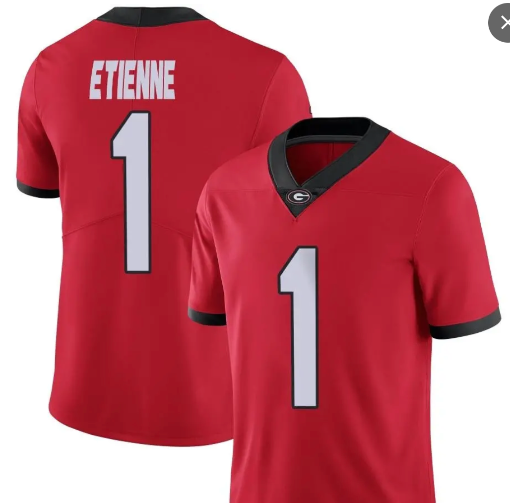 UGA  Trevor Etienne Football Jersey #1