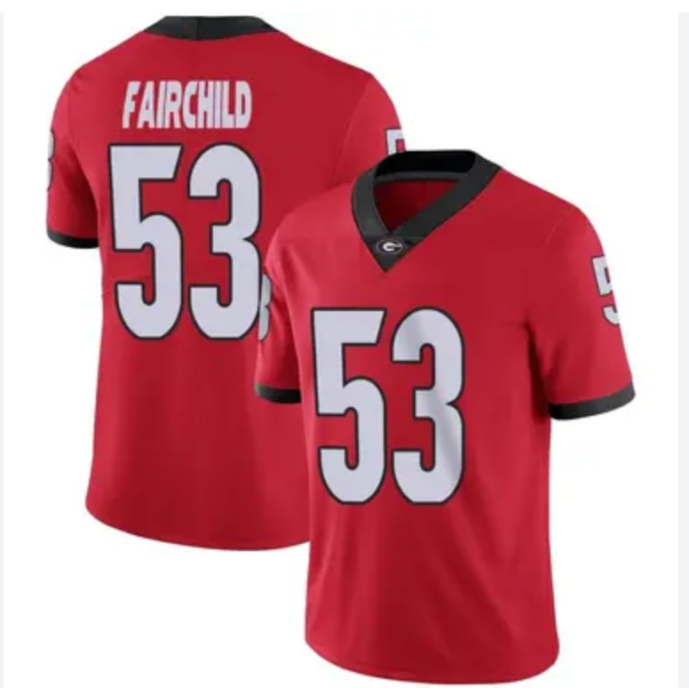 UGA Fairchild Football Jersey #53