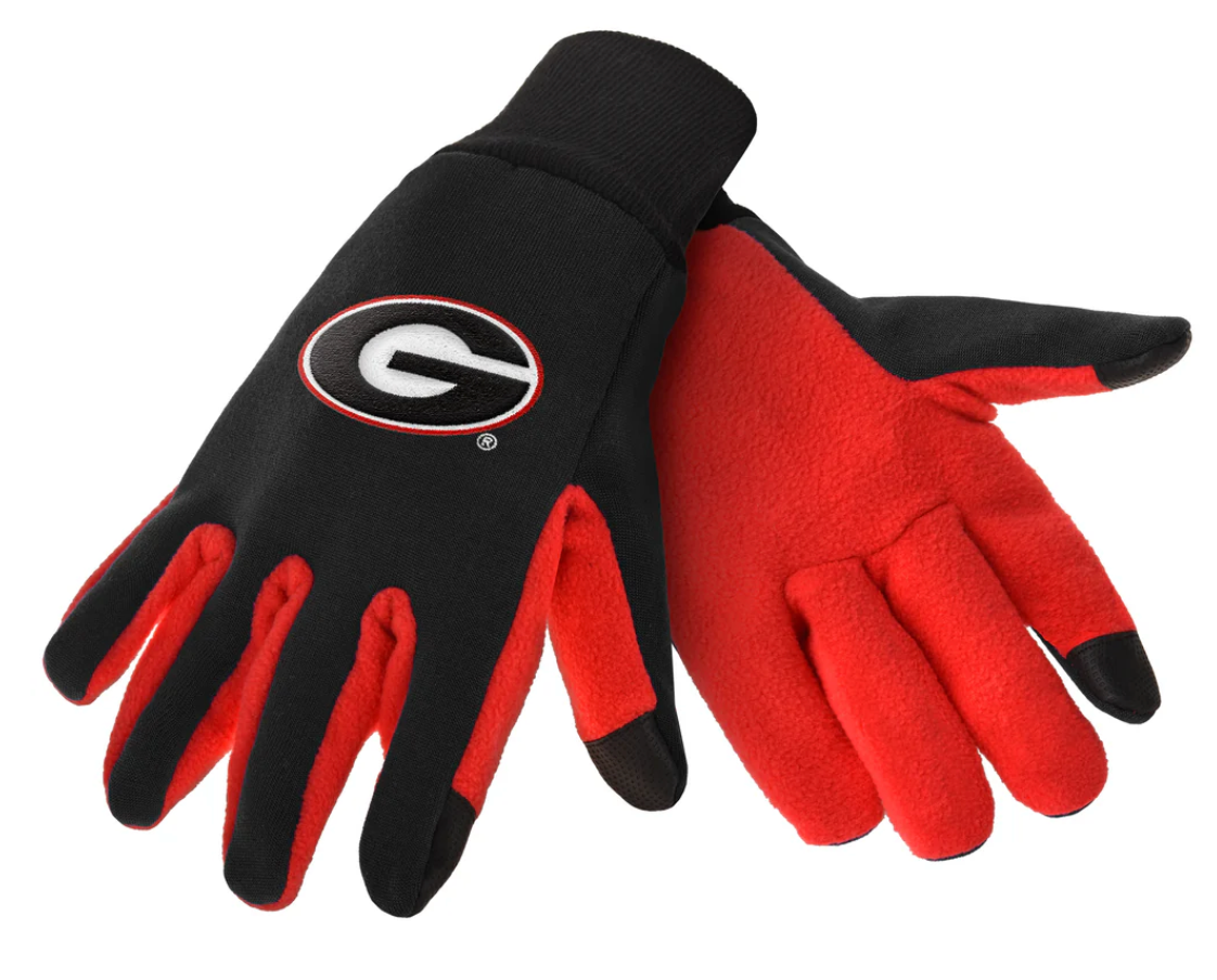 UGA Texting Gloves One Size Fits Most