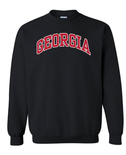 UGA Youth Arch GEORGIA Crewneck Sweatshirt