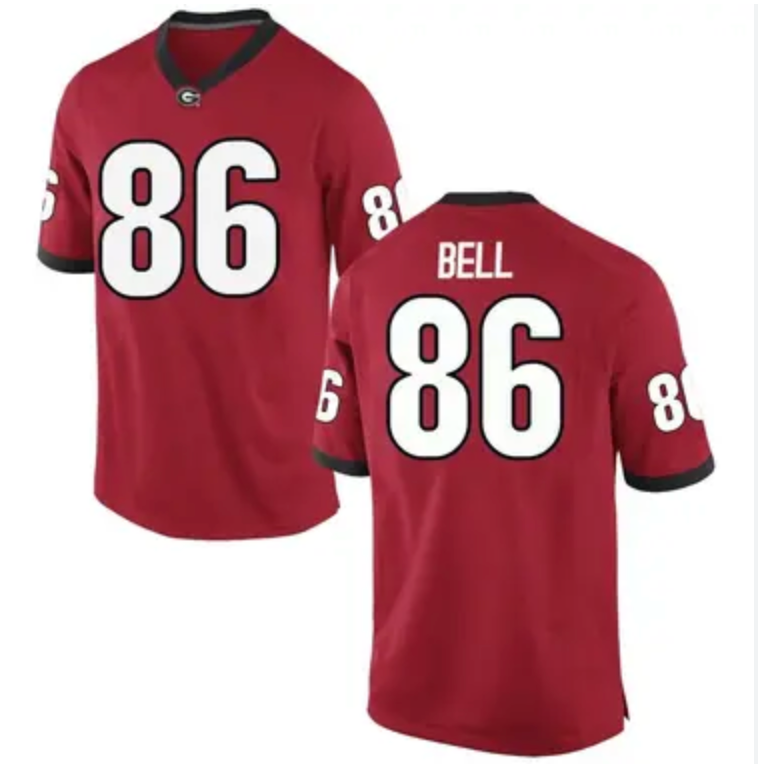 UGA Dillon Bell Football Jersey #86