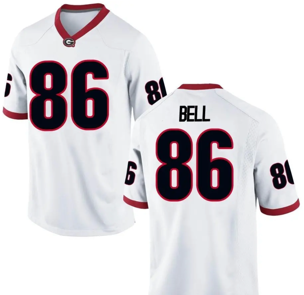 UGA Dillon Bell Football Jersey #86