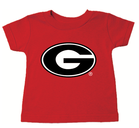 UGA Toddler Super G T-Shirt / Red