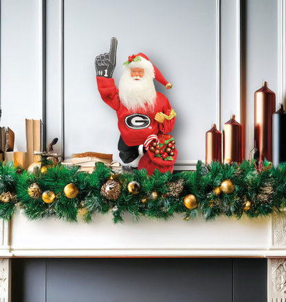 UGA 12" Animated Musical Santa