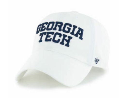 GA Tech '47 Brand Yellow Jacket Script Clean up Hat