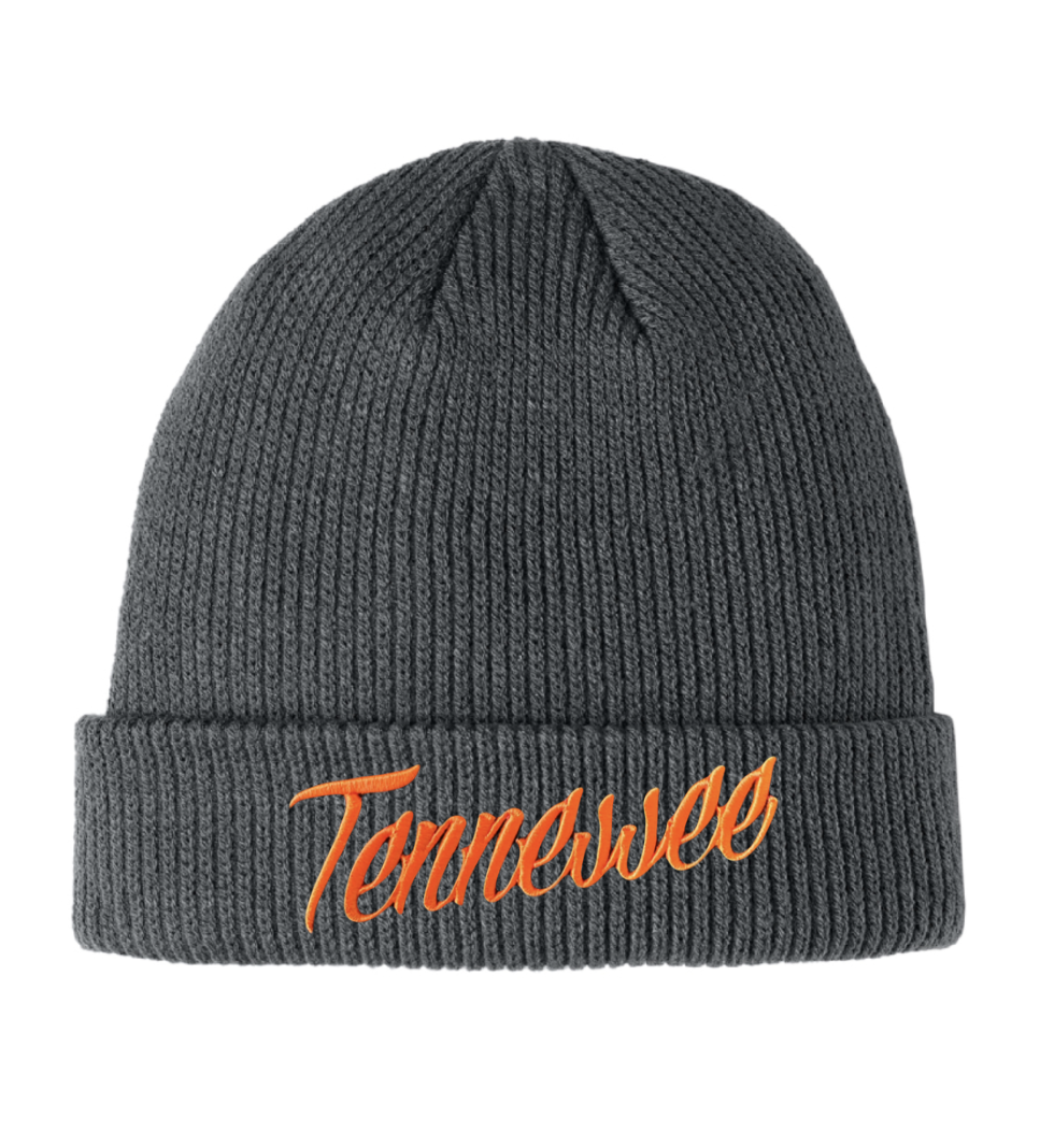 UTN Vols Beanie with Orange Tennessee