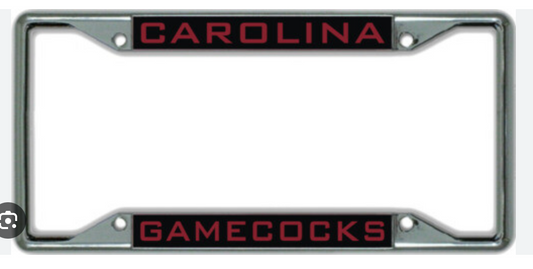 USC Gamecock License Frame