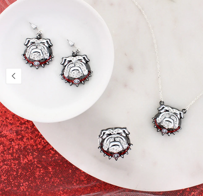 UGA Valentine's Day Bulldogs Crystal Logo Collection