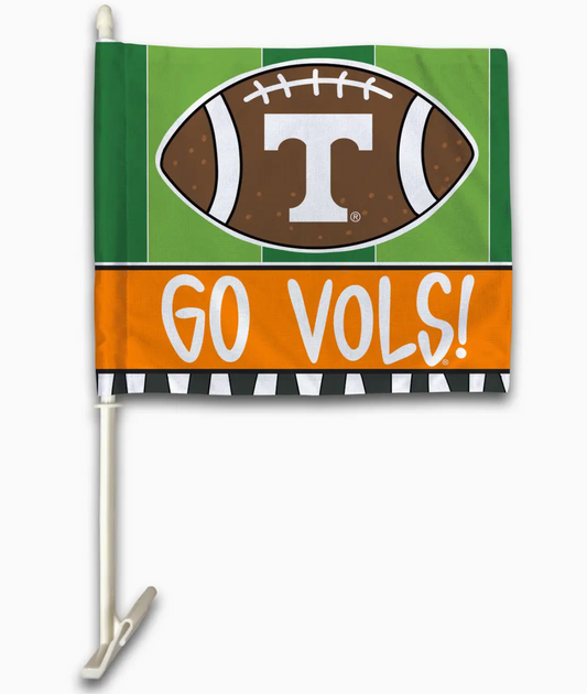 UTN "Go Vols!" Car Flag