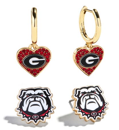 UGA BaubleBar Earrings 2-Pack Set