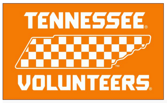 UTN Vols 3'x 5' Grommet Checkered State Flag
