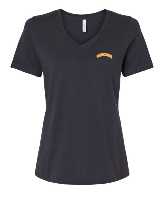 UTN Ladies V-Neck Tee / Charcoal