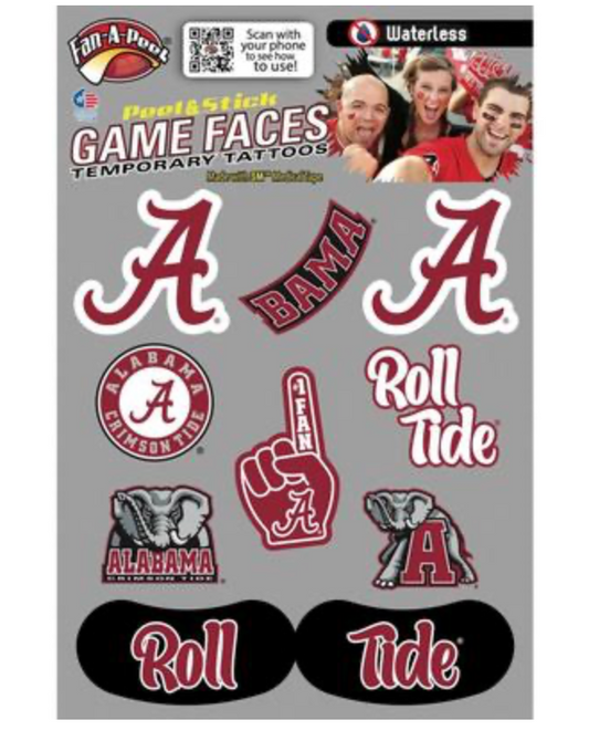ALA Waterless Game Faces Tattoo Combo Pack