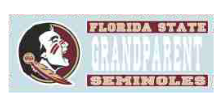FSU Seminoles "Grandparents" Decal