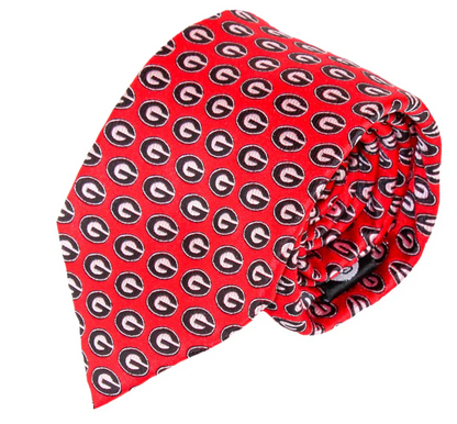 UGA Men's Repeating Neck Tie